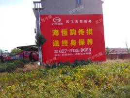 建湖农村墙体广告给农村人民带来方便