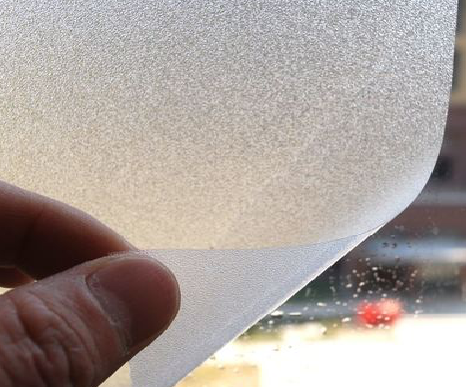 建湖玻璃门外面粘广告用什么材料好？